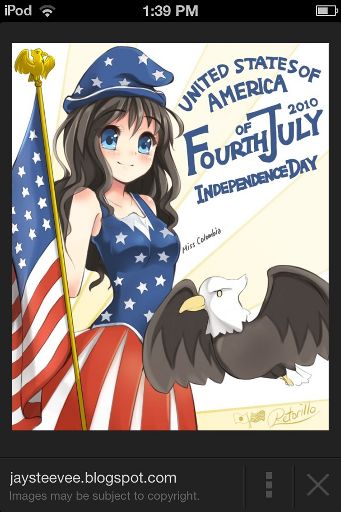 4th of july animie