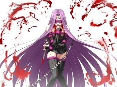 anime bloody girl