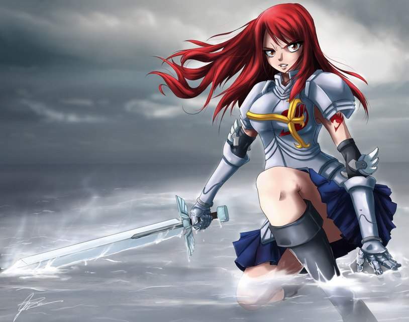 erza scarlet nude figure