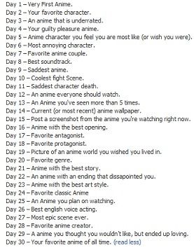 30 Day Anime Challenge Day 4
