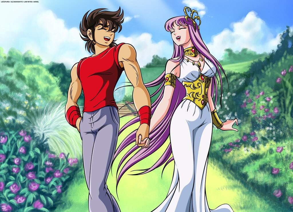 saori kido athena saint seiya