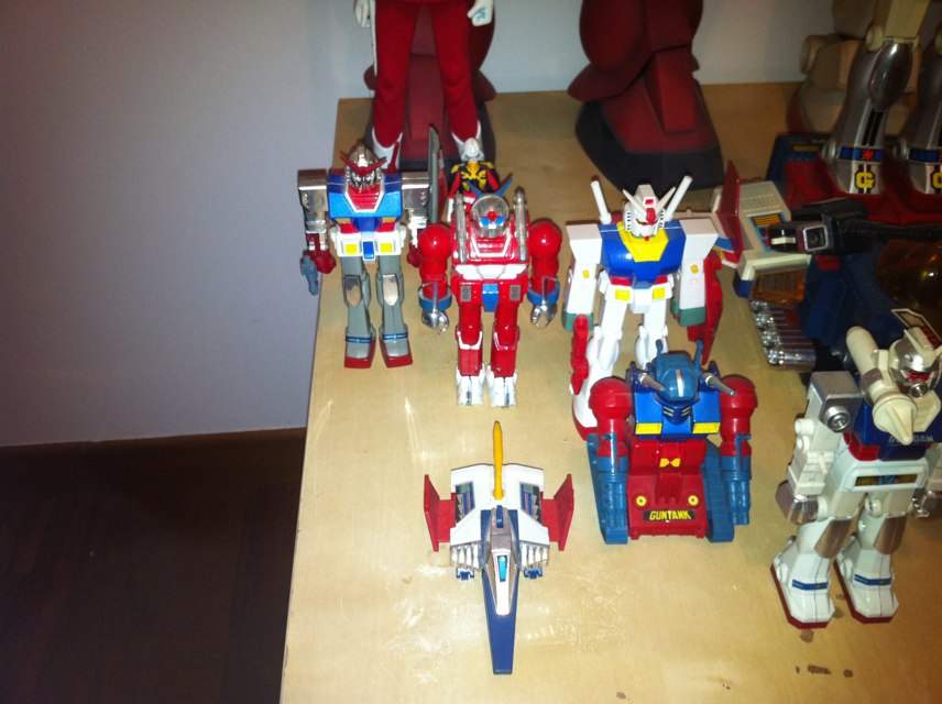vintage gundam toys