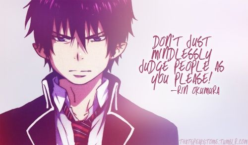 Blue Exorcist Quotes | Wiki | Anime Amino