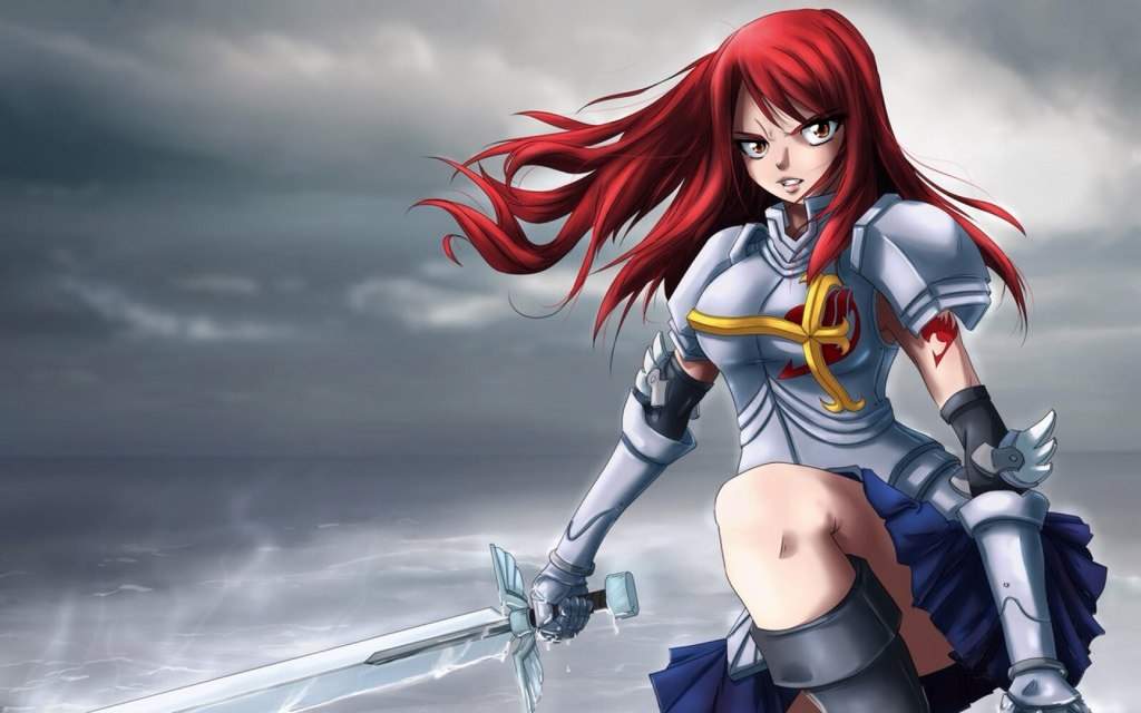 9. Erza Scarlet from Fairy Tail - wide 2