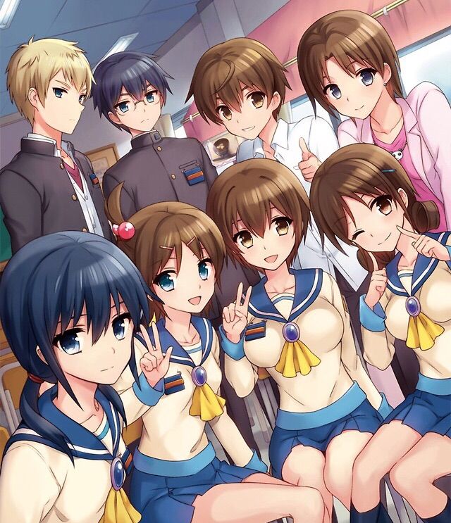corpse party anime main characters