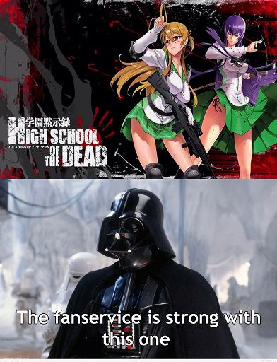 highschool of the dead memes