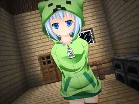 Creeper Girl Minecraft Anime Amino