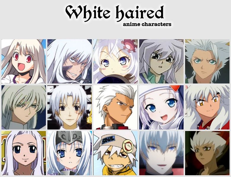 White Hair | Anime Amino