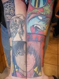Anime Tattoos Gallery