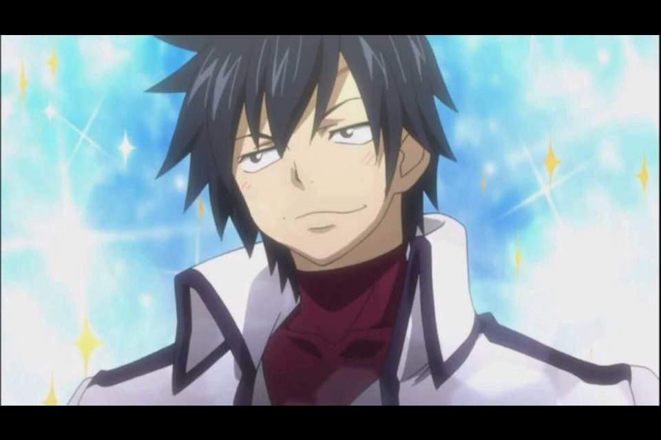 gray fullbuster smile