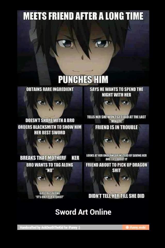SAO puns  Anime Amino