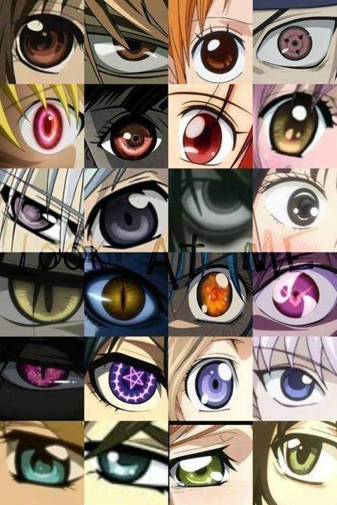 Who is your favorite anime character with special powers in there eyes? 