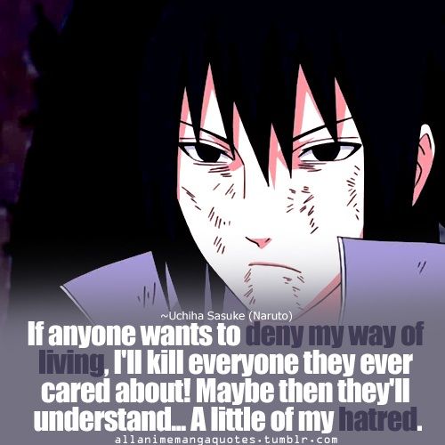 sasuke quotes and sayings