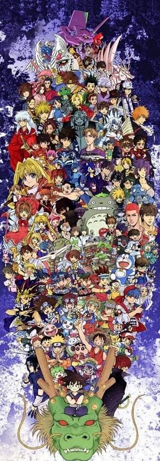 how many Anime's can you see? | Anime Amino how many Anime's can you see? | Anime Amino