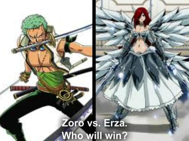 zoro vs erza