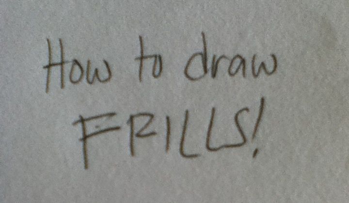 How to draw Frills! | Art Amino