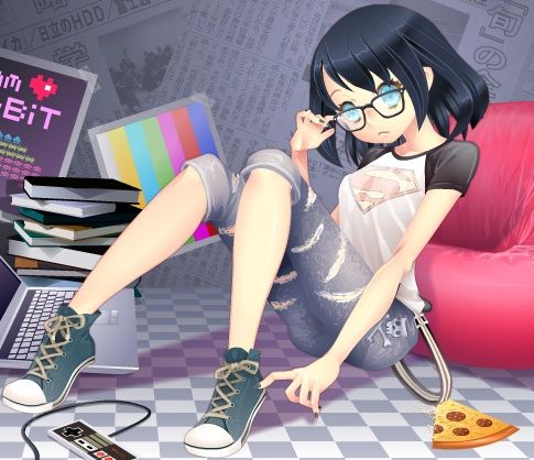 Anime Nerd Girl