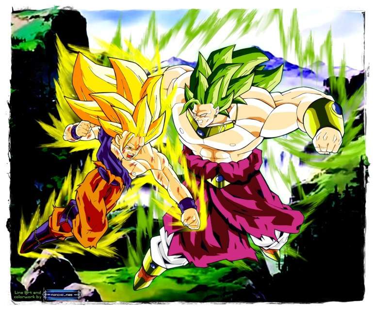 Goku vs Broly | Anime Amino