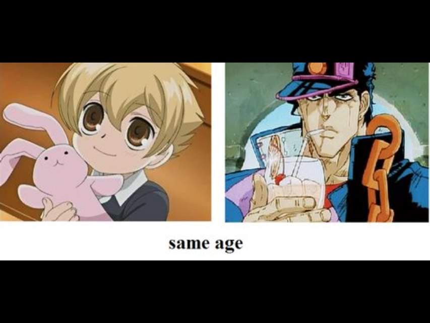Anime age logic.