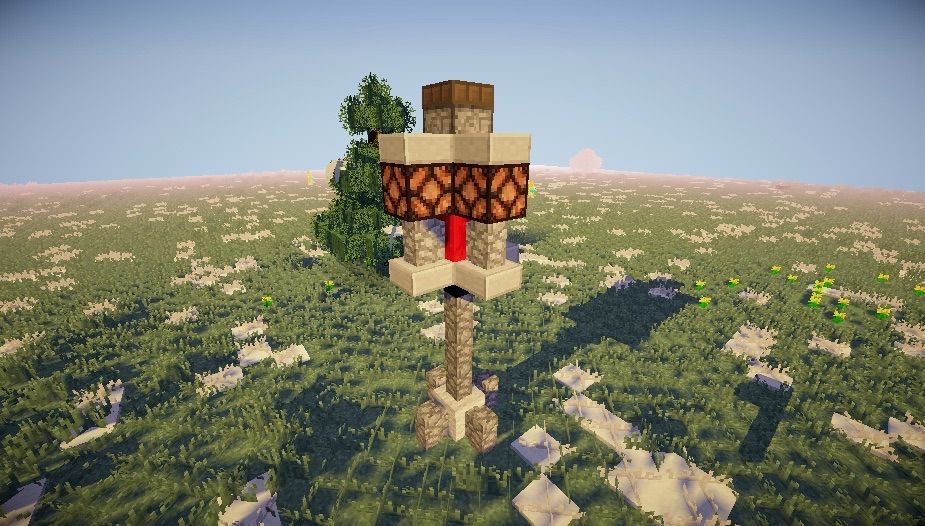 How to Create an Automatc Lamp Post | Minecraft Amino