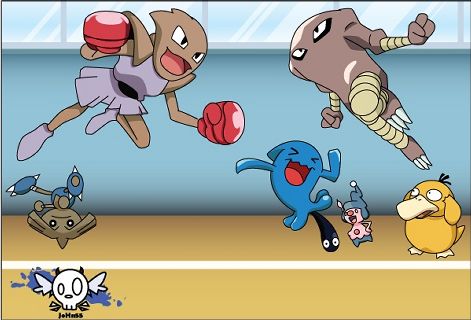 Hitmonlee VS Hitmonchan | Anime Amino