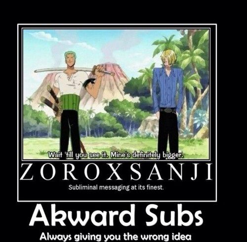 Zoro Sanji Meme