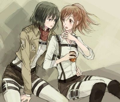 Mikasa x Sasha [Attack on Titan] | Anime Amino