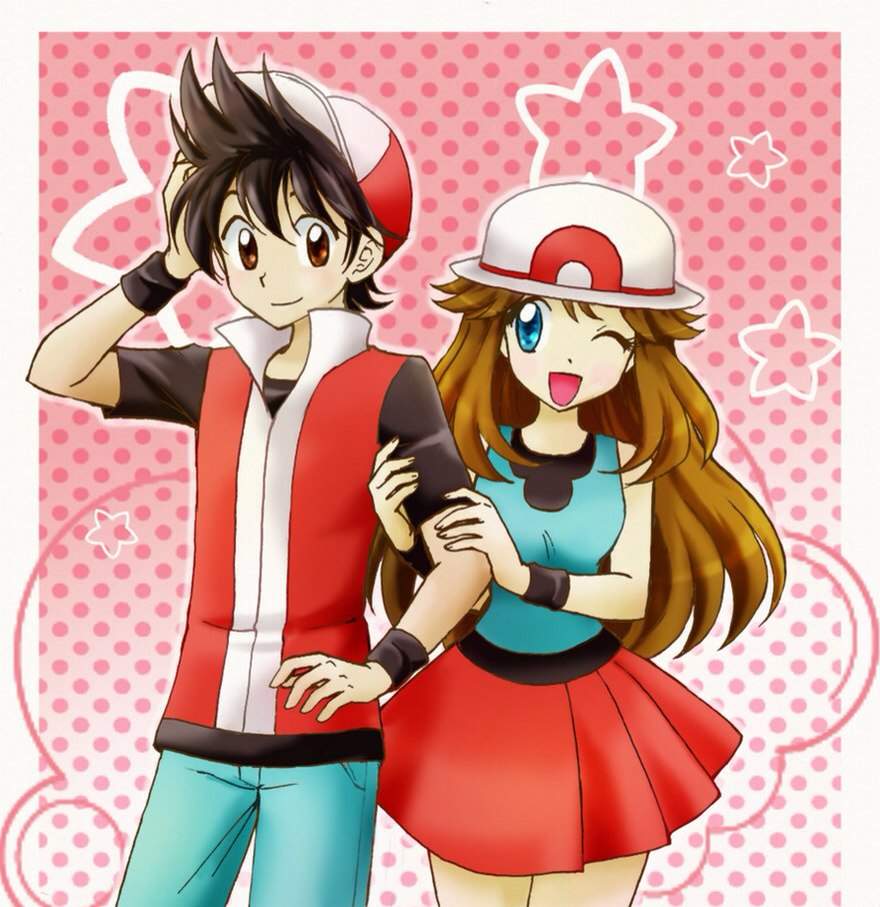 Red X Blue Or Red X Green ???(Pokemon) .
