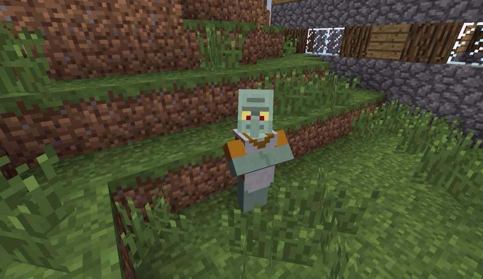 Villagers Are Square Squidwards Minecraft Amino