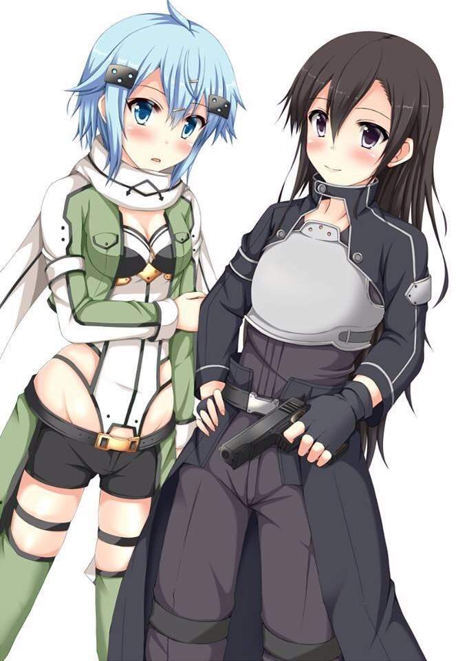 Ggo Shipping Kirito X Sinon Virtual Space Amino