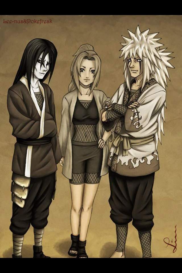 The Three Legendary Sannin Wiki Anime Amino 