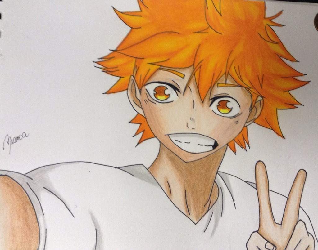 My Hinata Shouyu drawing😊 | Anime Amino