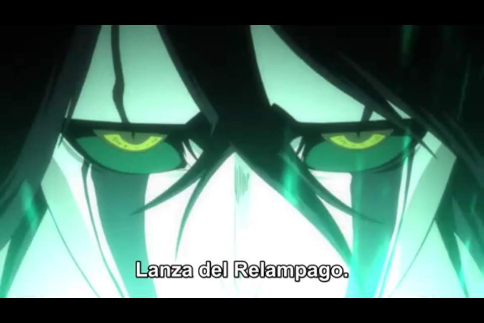One of my all time favorite attacks is Ulquiorra's Lanza del Relampago. 
