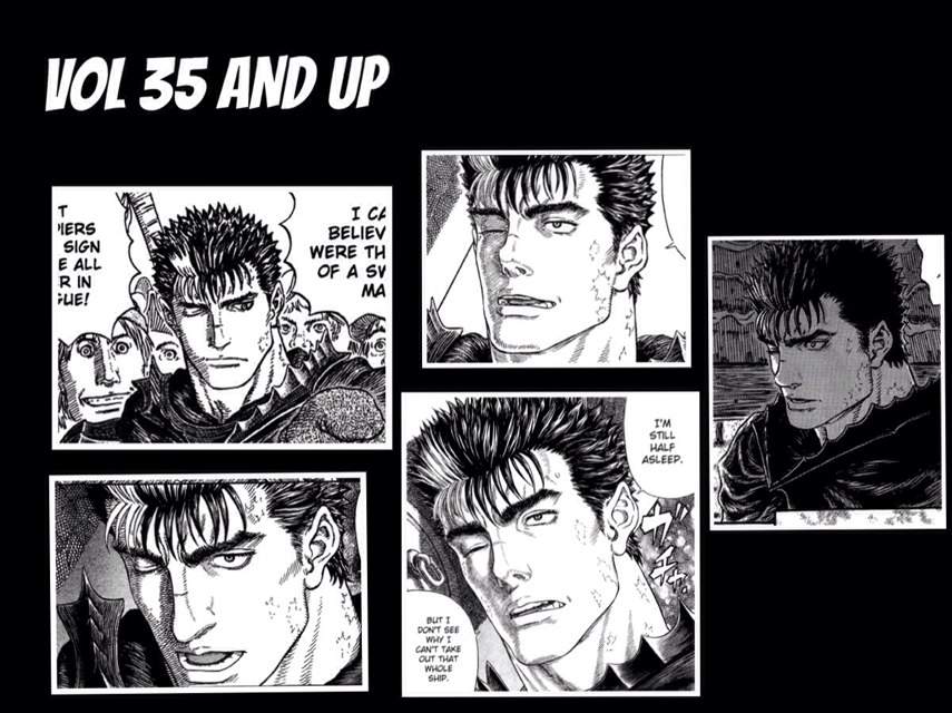 The Evolution of Guts 1990-2014 [Berserk] | Anime Amino