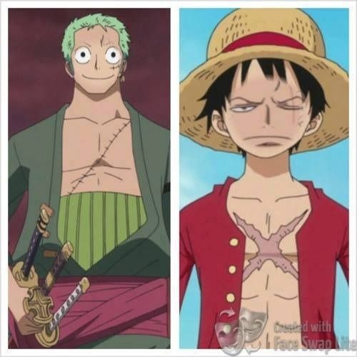 Luffy And Zoro Face Swap