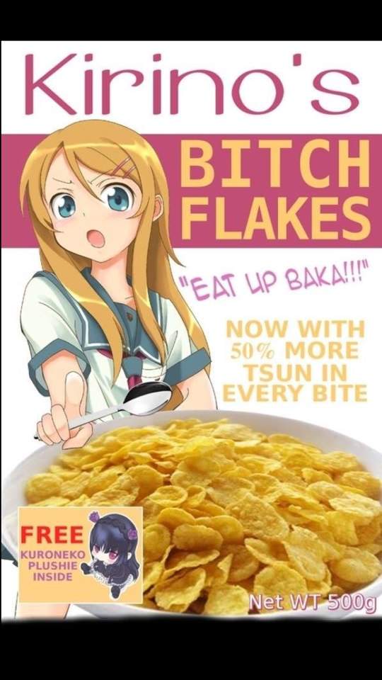 Kirino cereal | Anime Amino