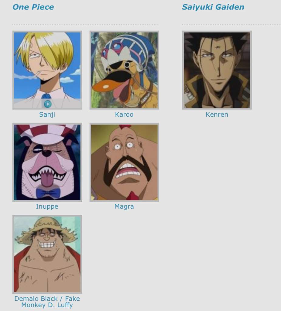 One Piece Can you guess Behind The Voices? Part 2  Anime Amino