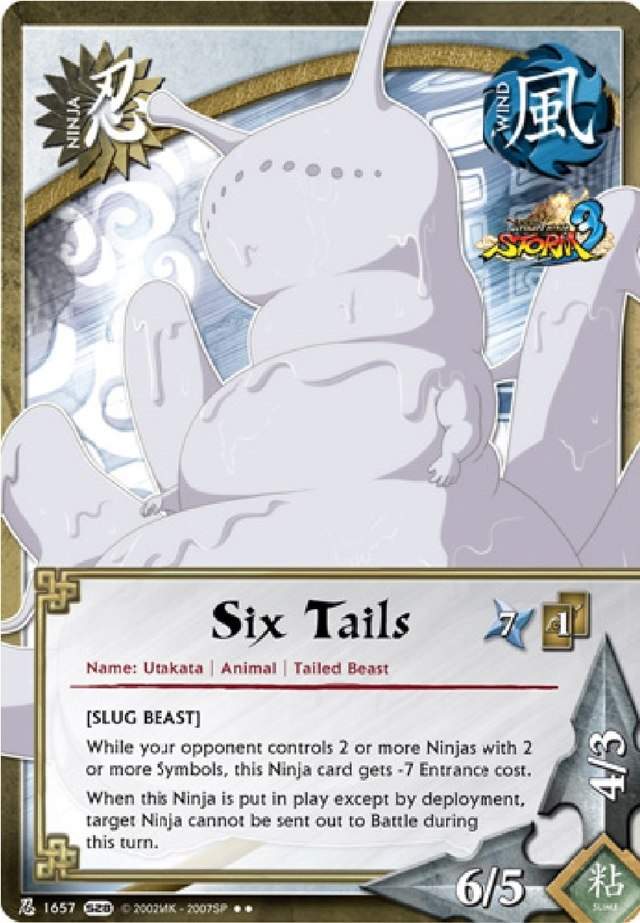 Look at all the tail beast cards.