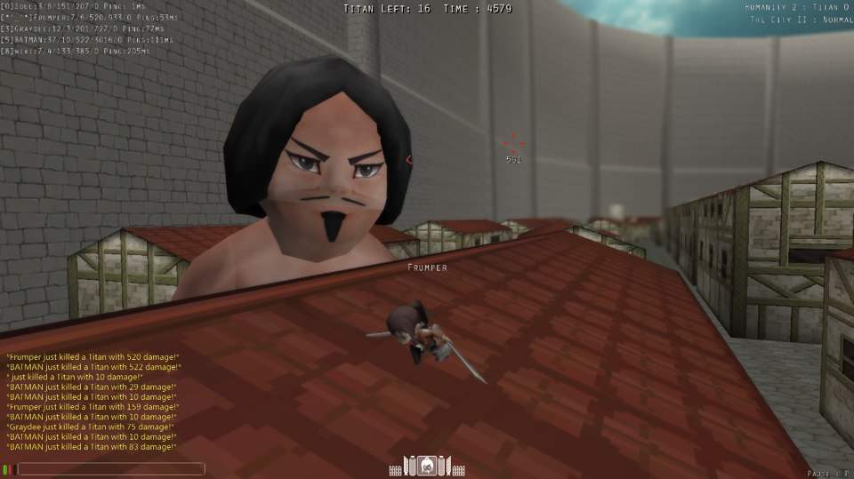 Attack on titan tribute game online