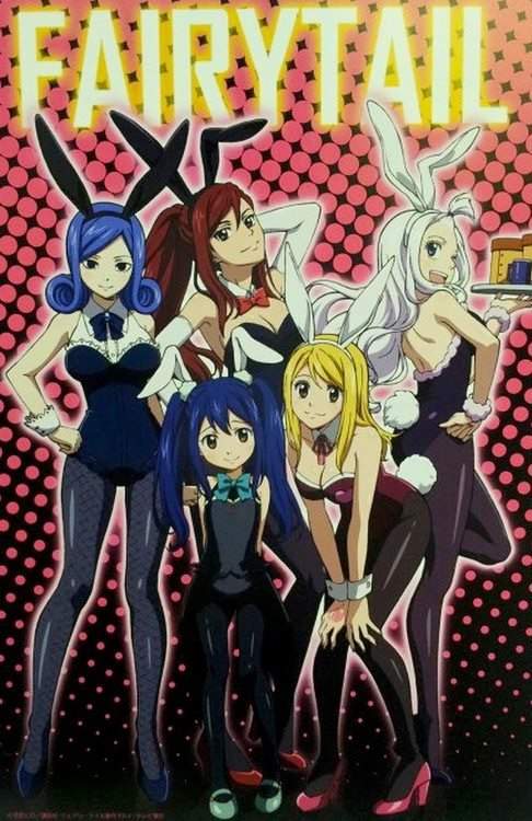 Who Looks The Best In A Bunny Suit Fairy Tail Anime Amino