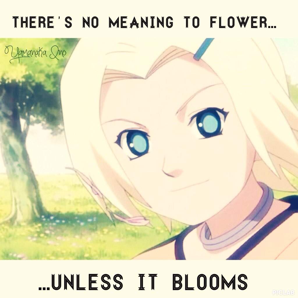 Best Naruto Quotes: Yamanaka Ino 